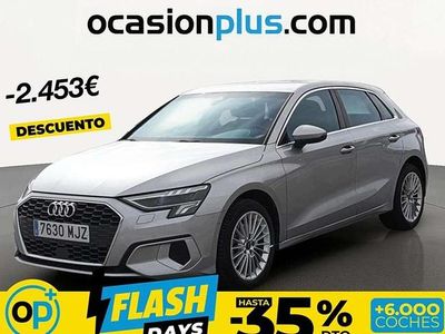 Usado Audi A3 Sportback Advanced 110 CV (80 kW) 2023 Plateado Utilitario