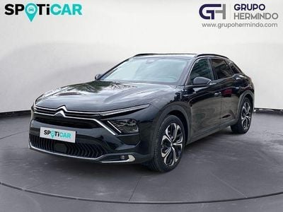 Usado Citroën C5 X Shine 225 CV (165 kW) 2022 Negro Familiar