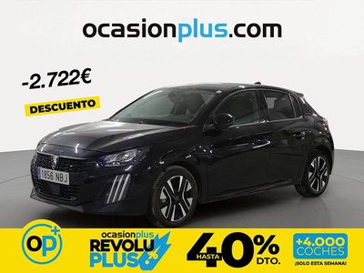 Usado Peugeot 208 Allure 100 CV (73 kW) 2025 Negro Utilitario