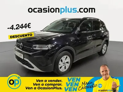 Usado VW T-Cross Life 116 CV (85 kW) 2024 Negro SUV