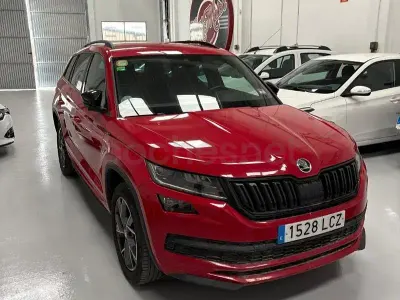 Usado Skoda Kodiaq Ambition 150 HP (110 kW) 2019 Vermelho SUV