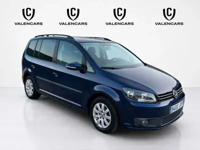 Usado VW Touran Advance 105 CV (77 kW) 2015 Azul Monovolumen