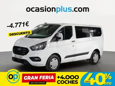 Usado Ford Transit Custom Trend 130 CV (95 kW) 2023 Blanco Familiar