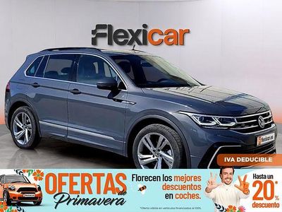 Usado VW Tiguan R-line 150 CV (110 kW) 2021 Gris SUV
