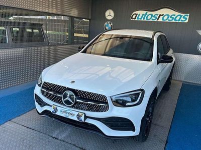 Blanco Usado 2021 Mercedes GLC300e SUV | 39.900 € (Precio justo)