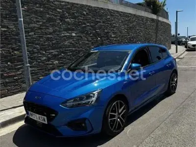 Usado Ford Focus ST-Line 125 CV (91 kW) 2018 Azul Berlina