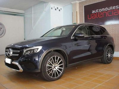 Usado Mercedes GLC220 Exclusive 170 CV (125 kW) 2015 Azul SUV