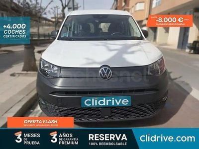 Usado VW Caddy 102 CV (75 kW) 2021 Blanco Monovolumen