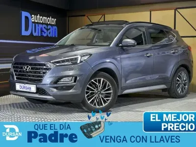 Usado Hyundai Tucson 117 CV (86 kW) 2019 Gris SUV