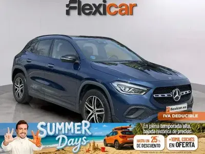 Usado Mercedes GLA200 150 CV (110 kW) 2021 Azul SUV