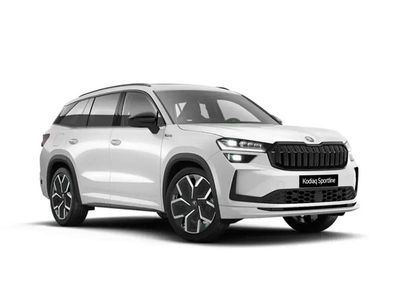 Ny Skoda Kodiaq SportLine 204 HK (150 kW) 2026 Vit SUV