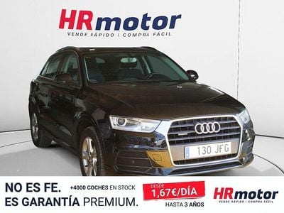 Usado Audi Q3 Sport 150 CV (110 kW) 2015 Negro SUV