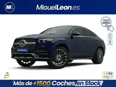 Usado Mercedes GLE350 320 CV (235 kW) 2021 Azul SUV