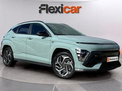 Usado Hyundai Kona N Line 120 HP (88 kW) 2024 Azul SUV