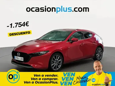 Usado Mazda 3 122 CV (89 kW) 2019 Rojo