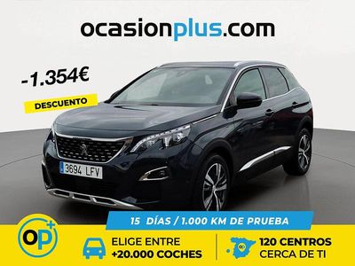 Usado Peugeot 3008 GT-line 130 CV (95 kW) 2020 Gris SUV
