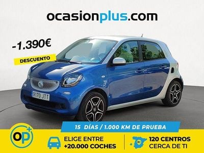 Usado Smart ForFour Proxy 71 CV (52 kW) 2016 Azul Utilitario