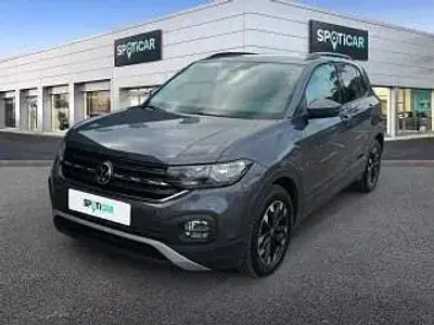 Usado VW T-Cross Advance 110 CV (80 kW) 2022 Gris SUV