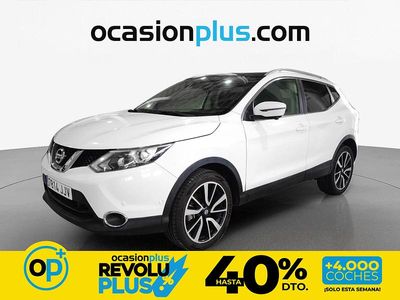 Usado Nissan Qashqai Tekna 131 CV (96 kW) 2015 Blanco SUV