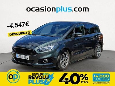 Usado Ford S-MAX ST-Line 180 CV (132 kW) 2018 Gris Monovolumen