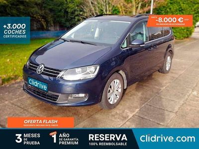 Azul Usado 2011 VW Sharan Advance Monovolumen | 10.990 € (Un poco caro)