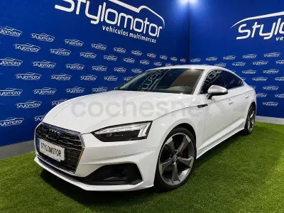 Usado Audi A5 Sportback S-Line 163 CV (119 kW) 2021 Blanco Utilitario
