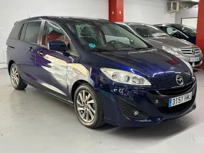 Käytetty Mazda 5 Style 150 HP (110 kW) 2012 Sininen Tila-auto