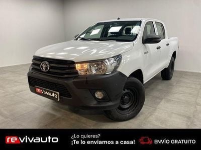 Blanco Usado 2019 Toyota HiLux Recogida | 26.990 € (Precio justo)