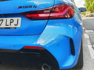 Usado BMW 128 ti Performance 265 CV (194 kW) 2021 Azul Utilitario