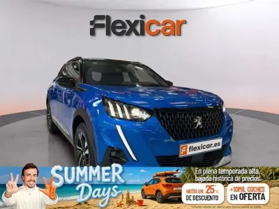 Usado Peugeot 2008 GT 131 CV (96 kW) 2022 Azul SUV