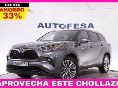 Gris / plata Usado 2021 Toyota Highlander Advance SUV | 45.850 € (Precio justo)