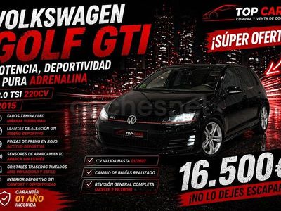 Usado VW Golf VII GTI 220 HP (161 kW) 2015 Preto Sedan