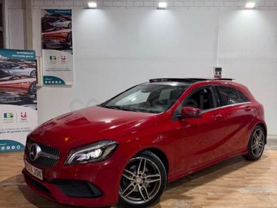 Usado Mercedes A200 AMG line 136 CV (100 kW) 2016 Rojo Berlina