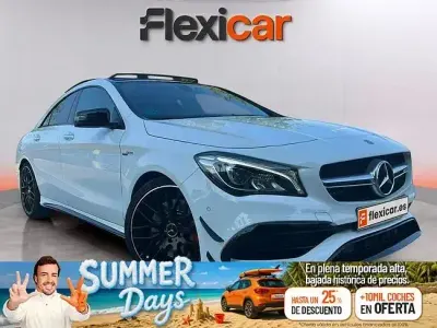 Usado Mercedes CLA45 AMG AMG 381 CV (280 kW) 2019 Blanco Coupe