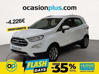 Usado Ford Ecosport Titanium 140 CV (102 kW) 2018 Blanco SUV