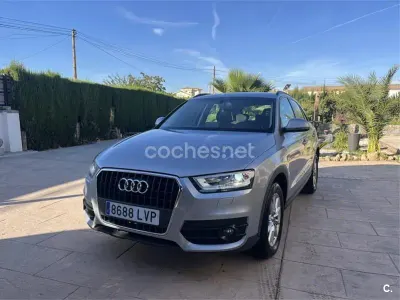 Usado Audi Q3 Attraction 140 CV (102 kW) 2014 Gris / plata SUV