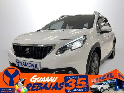 Usado Peugeot 2008 Signature Sky 99 CV (72 kW) 2019 Blanco SUV