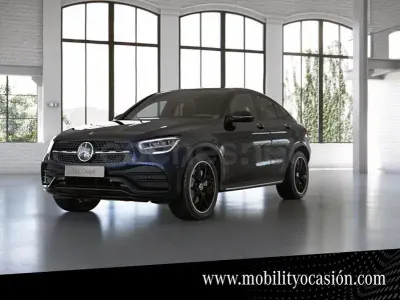 Usado Mercedes GLC220 197 CV (144 kW) 2023 Azul Coupe
