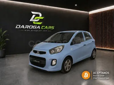 Usado Kia Picanto 85 CV (62 kW) 2015 Azul Utilitario