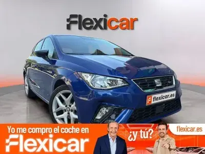 Usado Seat Ibiza FR 115 CV (84 kW) 2017 Azul Berlina