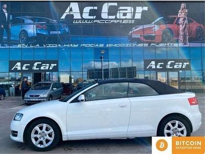 Usado Audi A3 Cabriolet Ambition 105 CV (77 kW) 2012 Blanco Descapotable