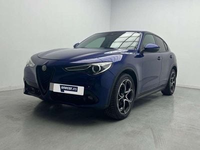 Azul Usado 2022 Alfa Romeo Stelvio Sprint SUV | 23.390 € (Precio justo)