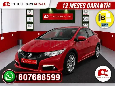 Usado Honda Civic Comfort 150 CV (110 kW) 2012 Rojo Berlina