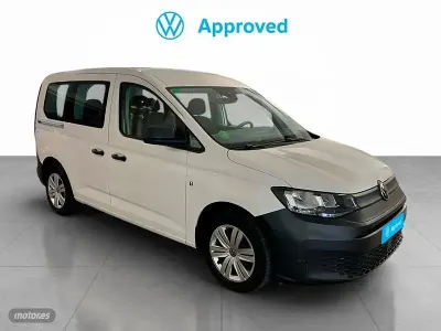 Usado VW Caddy 102 CV (75 kW) 2022 Blanco Monovolumen