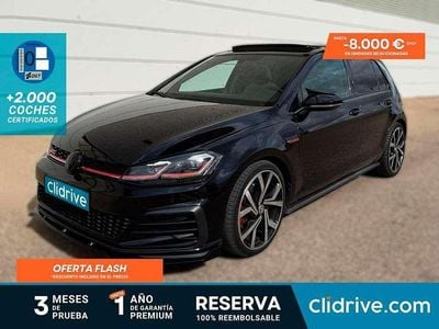 Usado VW Golf VII GTI 245 CV (180 kW) 2017 Negro Utilitario