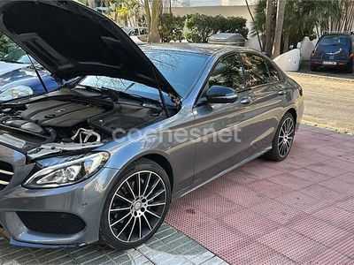Gris / plata Usado 2017 Mercedes C200 AMG Berlina | 23.500 € (Un poco caro)