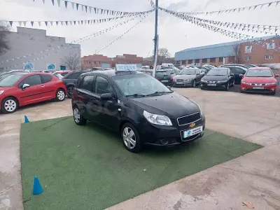Usado Chevrolet Aveo LS 84 CV (61 kW) 2010 Negro Berlina