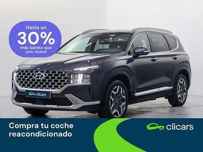 Usado Hyundai Santa Fe 181 CV (133 kW) 2021 Azul SUV