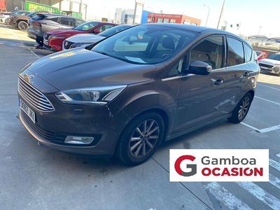 Usado Ford C-MAX Titanium 125 CV (91 kW) 2015 Marrón Monovolumen
