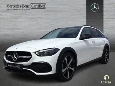 Usado Mercedes C220 200 CV (147 kW) 2022 Blanco polar